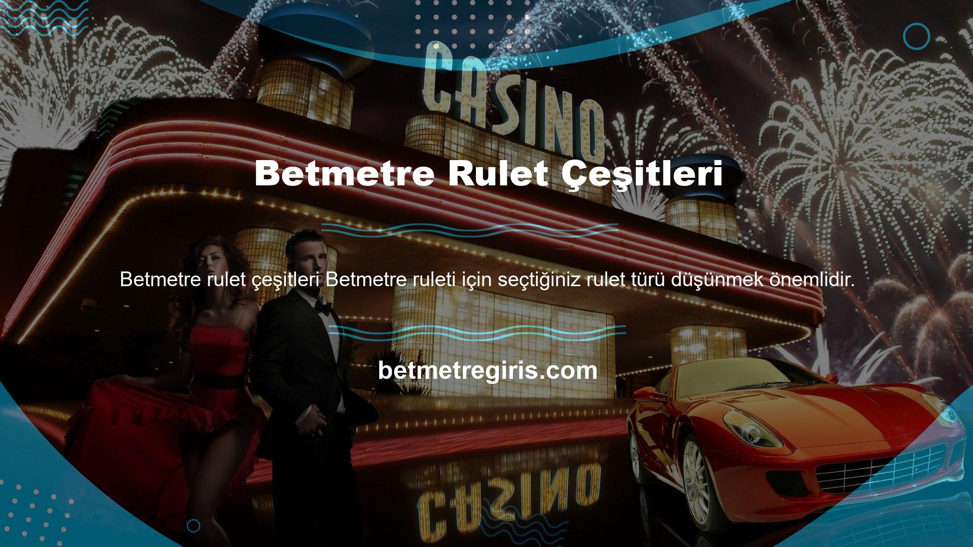Rulet oyunları bazı açılardan farklıdır, ancak hepsinin aynı kuralları vardır