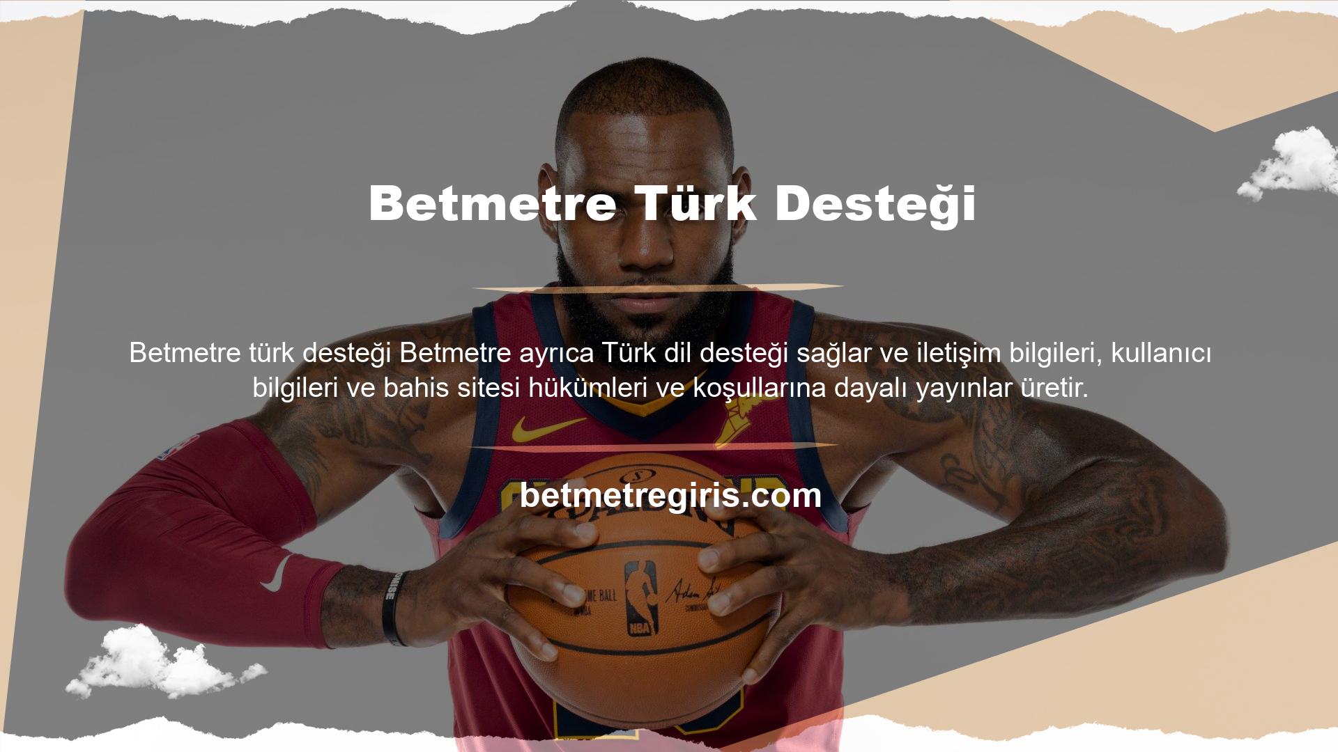 Betmetre bahisçilerin Türkçe'de bahis oynamasını sağlayan özel ve güvenilir bir adrestir